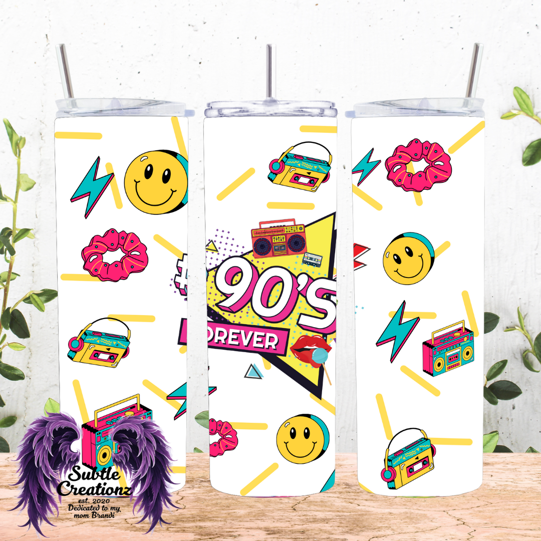 90's Forever Tumbler