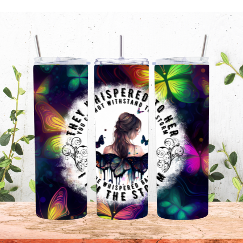 Stronger Then The Storm Tumbler