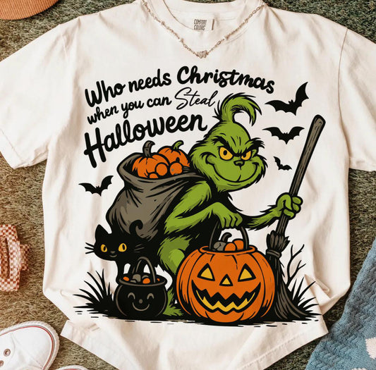 Adult Size Spooky Green Guy T-Shirt