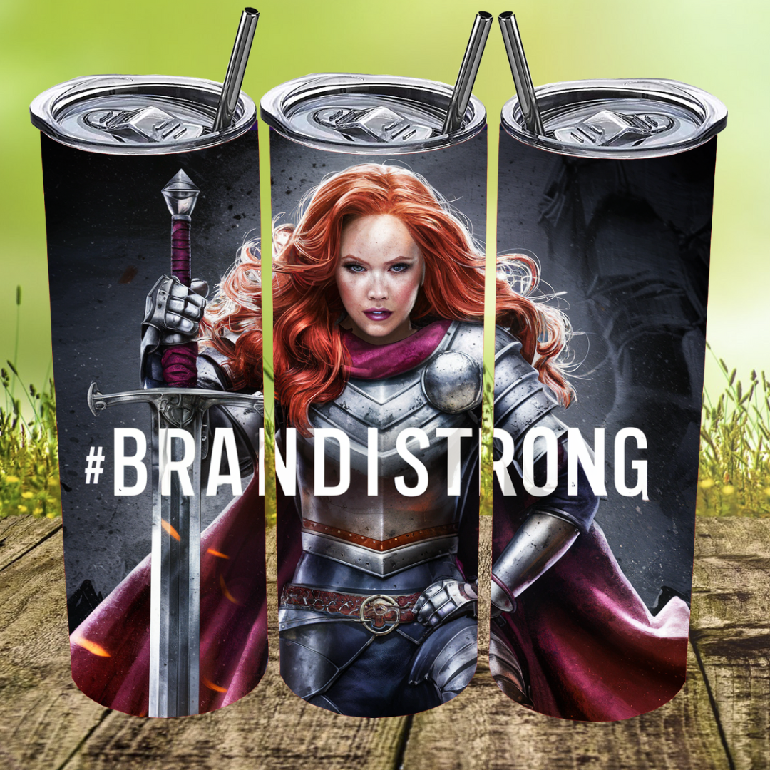 #brandistrong Tumbler