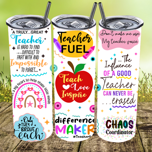 Teacher Fuel Tumbler