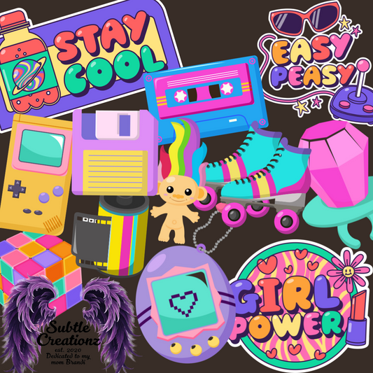 90s Sticker Pack