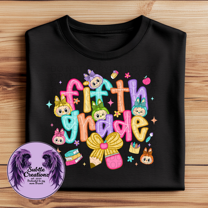 Labubu BTS Pre K - 5th Multi Color