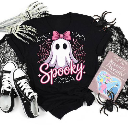 Adult Spooky Ghost T-Shirt
