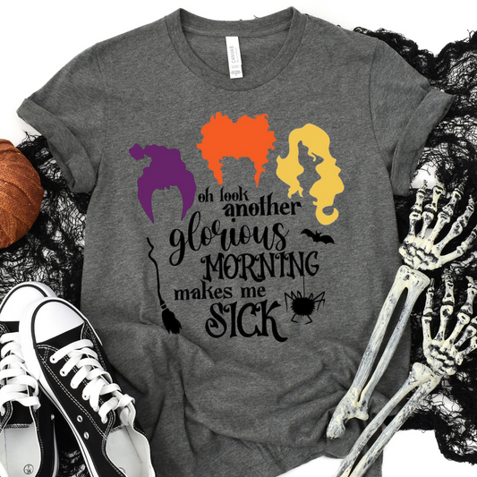 Adult Size Morning Make Me Sick T-Shirt