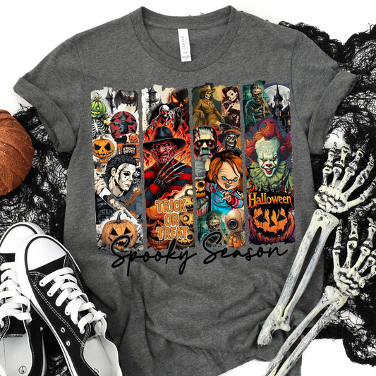 Adult Size Spooky Season Mash Up T-Shirt