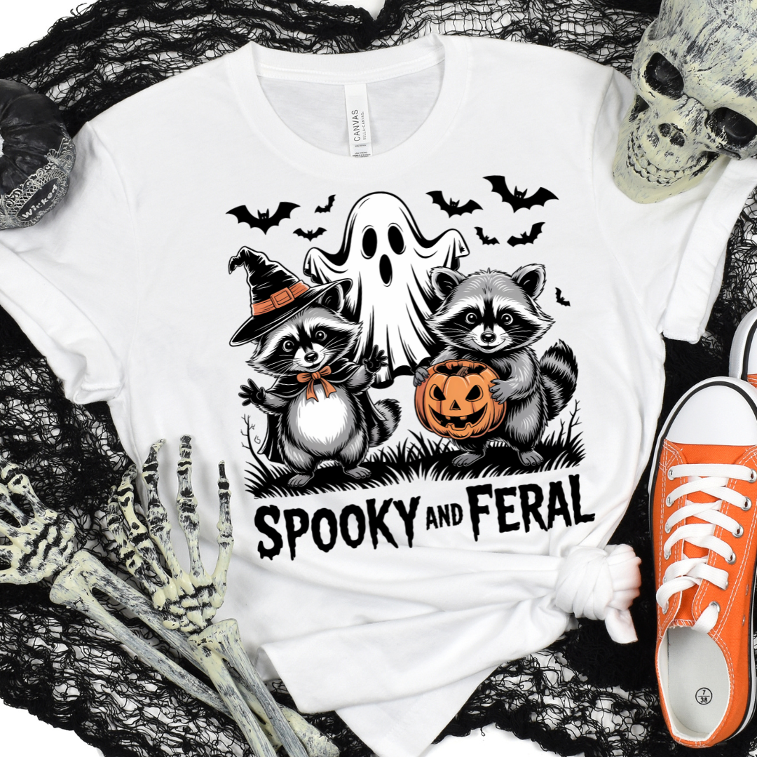 Adult Size Spooky and Feral T-Shirt