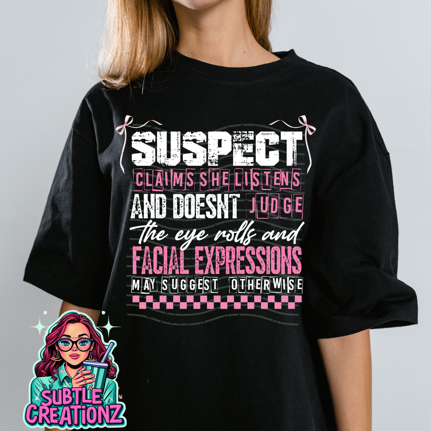 Funny Suspect Claims T-Shirt