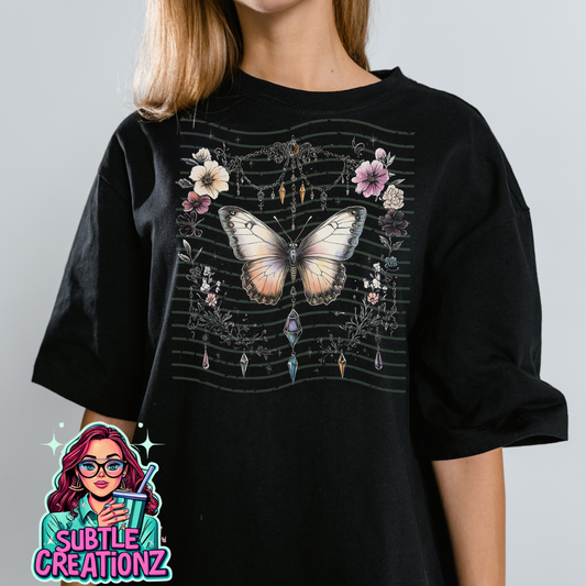 Butterfly Crystals T-Shirt