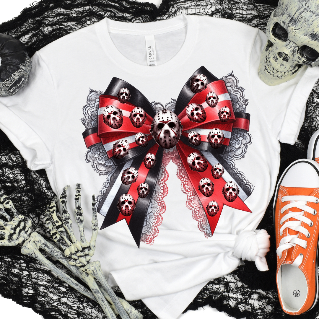 Adult Size Jason Coquette Bow T-Shirt