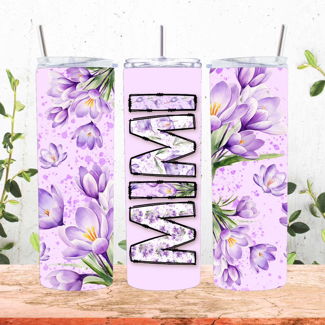 Mimi Purple Tumbler
